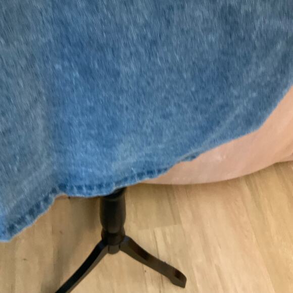 Vintage Carole Little Embroidered 90s Denim Jacket blazer embellished chambray - Picture 14 of 15